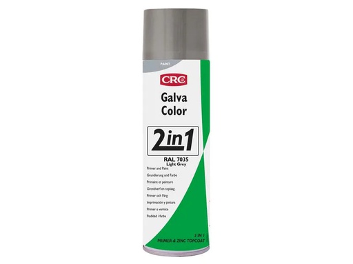 [90017199 1144373] CRC Korrosionsschutz GalvaColor 2in1, 7035 Lichtgrau 500 ml