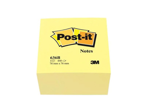 [90017246 765954] Post-it Notizzettel Post-it 7.6 cm x 7.6 cm Gelb