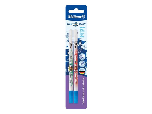 [90017259 1064900] Pelikan Tintenlöscher Super Sheriff M 2 Stück
