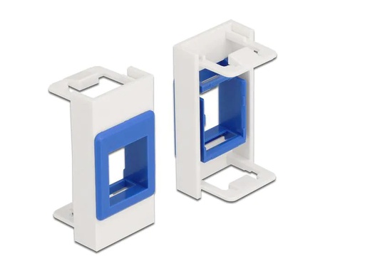 [90017286 1192238] Delock Easy 45 Modul Keystone Halterung weiss / blau