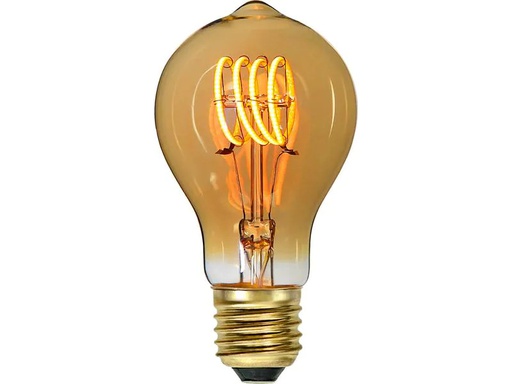 [90017591 1103103] Star Trading Lampe Dspiral Amber TA60 2.5 W (20 W) E27 Warmweiss