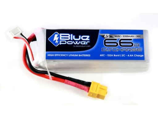 [90001739 426866] EP RC-Akku LiPo 2200 mAh 7.4 V 30C BluePower