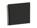 Semikolon Fotoalbum 17 x 17 cm Schwarz, 20 schwarze Seiten