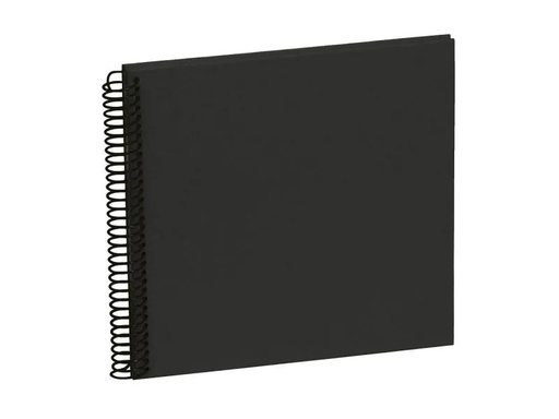 [90017610 789731] Semikolon Fotoalbum 17 x 17 cm Schwarz, 20 schwarze Seiten