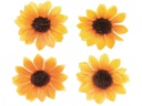 Glorex Streudeko Sonnenblumen, 15 Stück