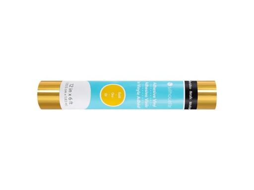 [90017748 471811] Silhouette Vinylfolie Metallic 30.5 Gold