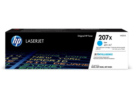 [90017877 1030090] HP Toner Nr. 207X (W2211X) Cyan