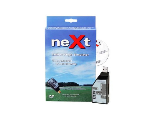 [90017957 404952] RCWare RC-Flugsimulator neXt CGM mit RX2SIM