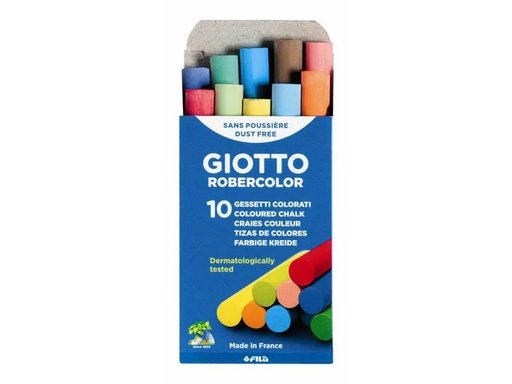 [90001788 1137768] Giotto Wandtafelkreide 10 Stück, Mehrfarbig