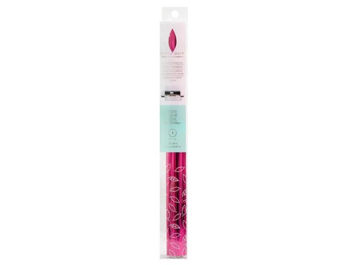 [90018271 955547] We R Memory Keepers Folie Foil Quill wärmeaktiviert, 1 Rolle, Fuchsia