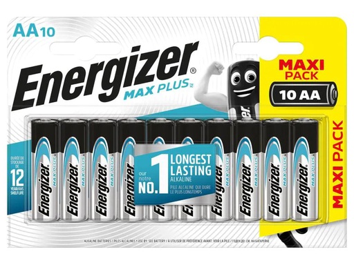 [90018288 871529] Energizer Batterie Max Plus AA 10 Stück