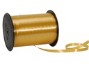 Spyk Geschenkband Poly Glatt 7 mm x 500 m, Gold