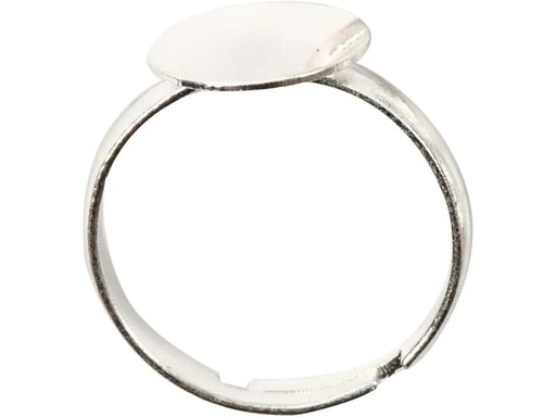 [90018411 871053] Creativ Company Fingerring Versilbert, 3 Stk.