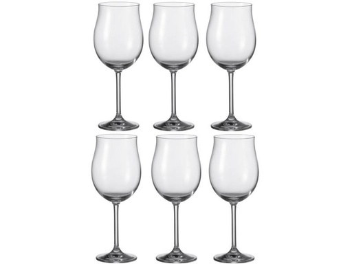 [90018492 779639] Montana Rotweinglas Pure 550 ml, 6 Stück, Transparent