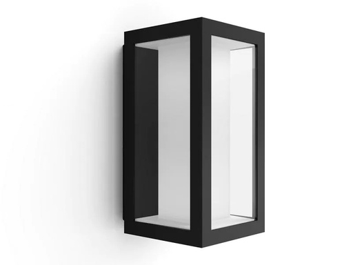 [90018589 842675] Philips Hue White &amp; Color Ambiance Outdoor Impress Wandl. Schmal Schwarz