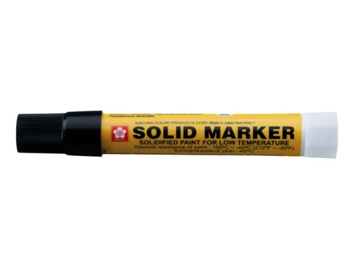 [90018603 998491] Sakura Permanent-Marker Solid Low Temperature Schwarz