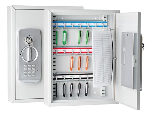 [90001845 200431] WEDO Schlüsselschrank mit Zahlencode, 21 Schlüssel