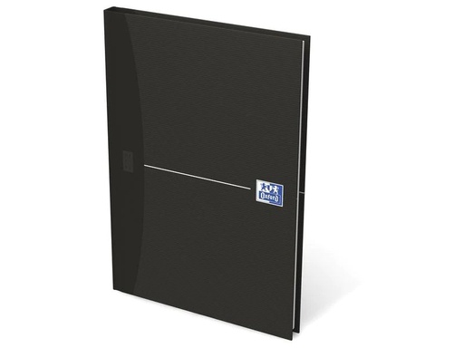 [90018802 1108938] Oxford Notizbuch Office Essentials, A5, Kariert, Schwarz