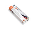Peach Binderücken 8 mm Weiss, 100 Stück