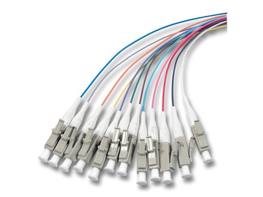[90018906 135006] Lightwin Faserpigtail LC, MM, OM2, 2 m 12 Stück