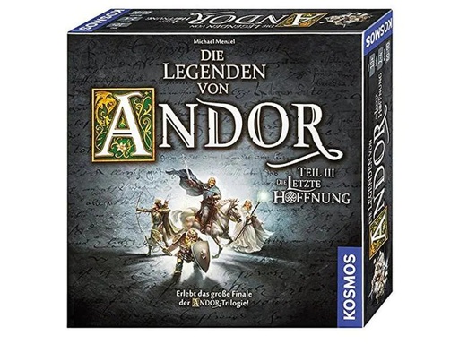 [90018992 482396] Kosmos Kennerspiel Die Legenden von Andor – Die letzte Hoffnung