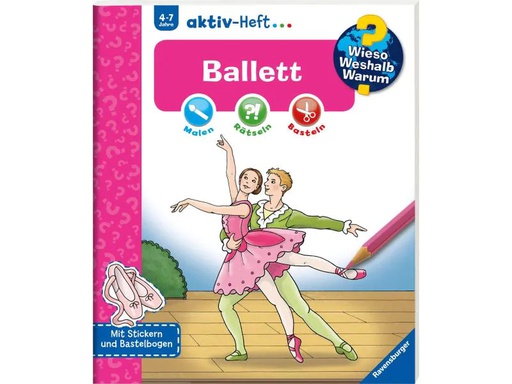 [90019034 1069540] Ravensburger Kinder-Sachbuch WWW Aktiv-Heft Ballett