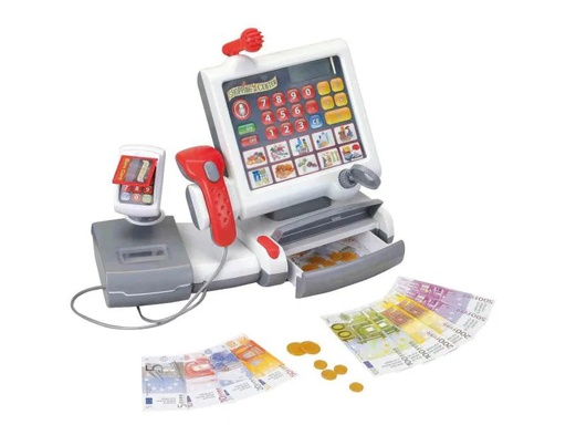 [90001883 259431] Klein-Toys Kaufladen Kassenstation mit Folientastatur
