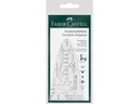 Faber-Castell Schablone Parabelschablone, Schützhülle