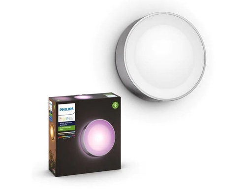 [90019181 1025210] Philips Hue White &amp; Color Ambiance Outdoor Daylo Wandleuchte Silber