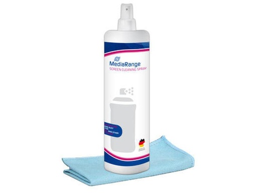 [90001905 424858] MediaRange Reinigungsspray und Tuch 250 ml