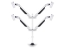 Multibrackets Tischhalterung Quad bis 10 kg – Weiss