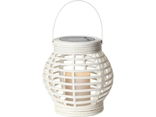[90019335 898839] Star Trading Laterne Solar Rotang, Weiss