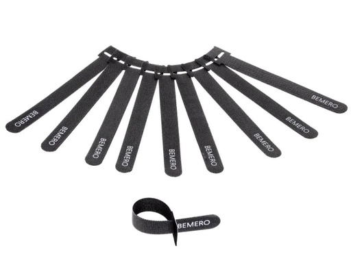 [90019373 889784] Bemero Kabelklett 16015BK-MP 10 Stück
