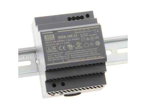 [90019389 820972] MeanWell DIN-Schienennetzgerät  92 W, 24 V
