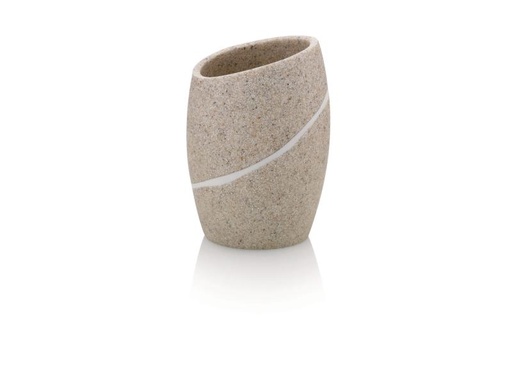 [90001922 571474] Kela Zahnputzbecher Talus Beige