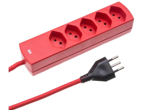 [90019440 541476] maxTex Steckdosenleiste 5x T13