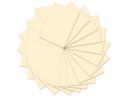 URSUS Tonzeichenpapier A4, 130 g/m², 100 Blatt, Chamois