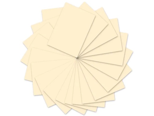 [90019464 1107476] URSUS Tonzeichenpapier A4, 130 g/m², 100 Blatt, Chamois