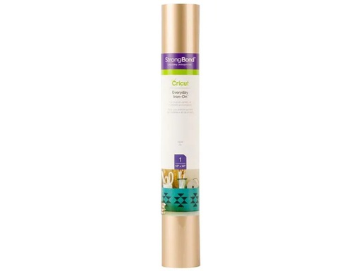 [90019513 1114328] Cricut Aufbügelfolie Everyday 30.5 x 61 cm, Gold