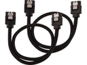 Corsair SATA3-Kabel Premium Set Schwarz 30 cm