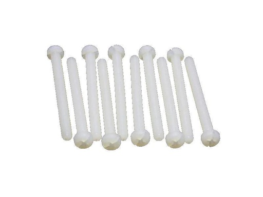 [90019771 345217] EP Flachkopfschrauben M2x6 mm Nylon