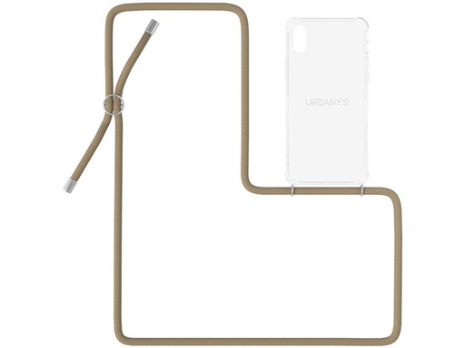 [90019823 1066317] Urbany's Necklace Case iPhone Xs Max Beach Beauty Transparent