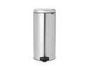Brabantia Treteimer NewIcon Fingerprint proof  30 l, Matt Steel