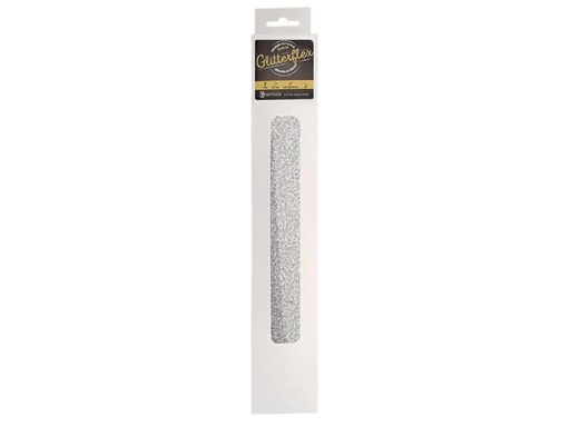 [90019888 887123] Chemica Aufbügelfolie Glitterflex Silber