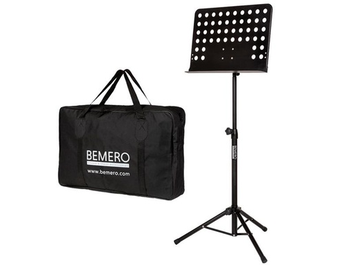 [90161595 1117565] Bemero Notenpult MSS-8080BK Set