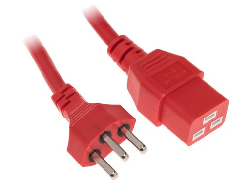 [90161672 715920] Diggelmann Netzkabel 3.6 m C19-T23