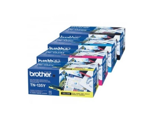 [90161722 784315] Brother Tonerset TN-135 Black/Cyan/Magenta/Yellow