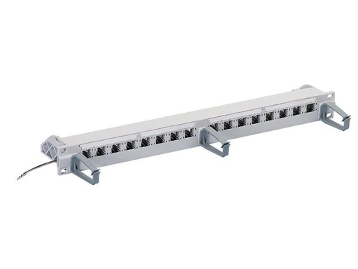 [90020002 969951] R&amp;M Patchpanel 16 Port Kat. 6 1HE 19 leer, geschirmt