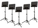 Bemero Notenpult MSS-8080BK 5er Set