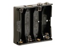 Velleman Batteriehalter BH341B, 4x AA 1 Stück